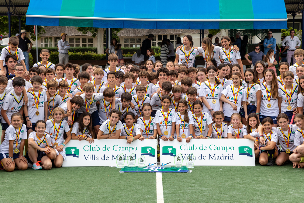 La cantera del Club, en el 52º Torneo de San Isidro de hockey sobre hierba