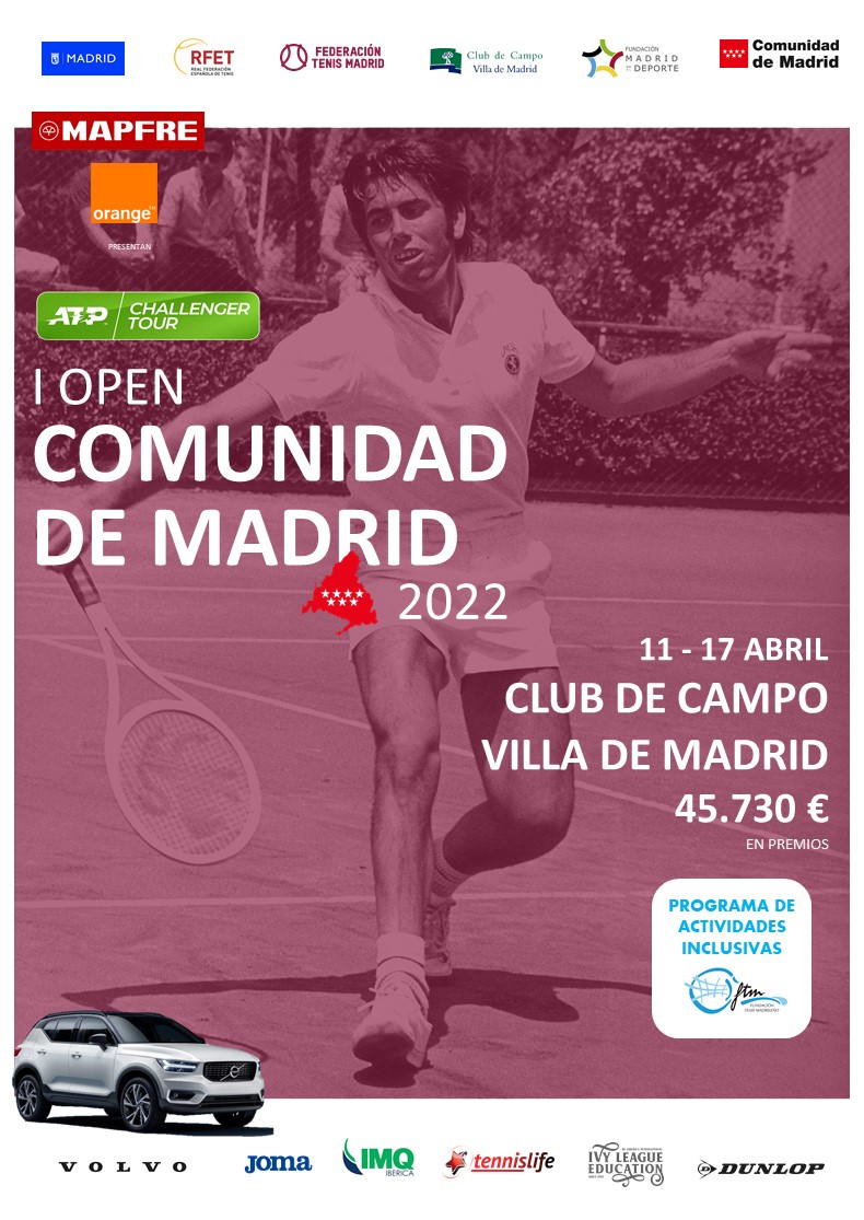 El clásico Open de la Comunidad de Madrid de tenis regresa al Club | CCVM