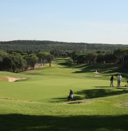 Campo de golf del Club de Campo Villa de Madrid.