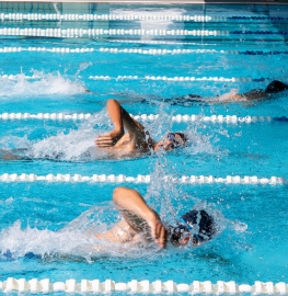 Natación, en el Club de Campo Villa de Madrid. Foto: Miguel Ángel Ros Blanco / CCVM