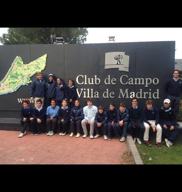 El equipo juvenil de golf del CCVM, campeón de la Copa 6 Clubs