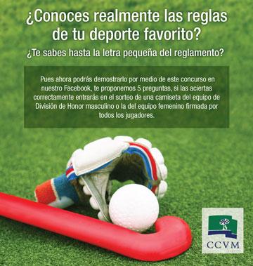 Concursos en Facebook y Twitter para seguidores del Club de Campo