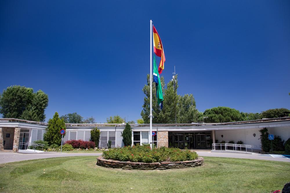 Chalet de Tenis del Club de Campo Villa de Madrid. 