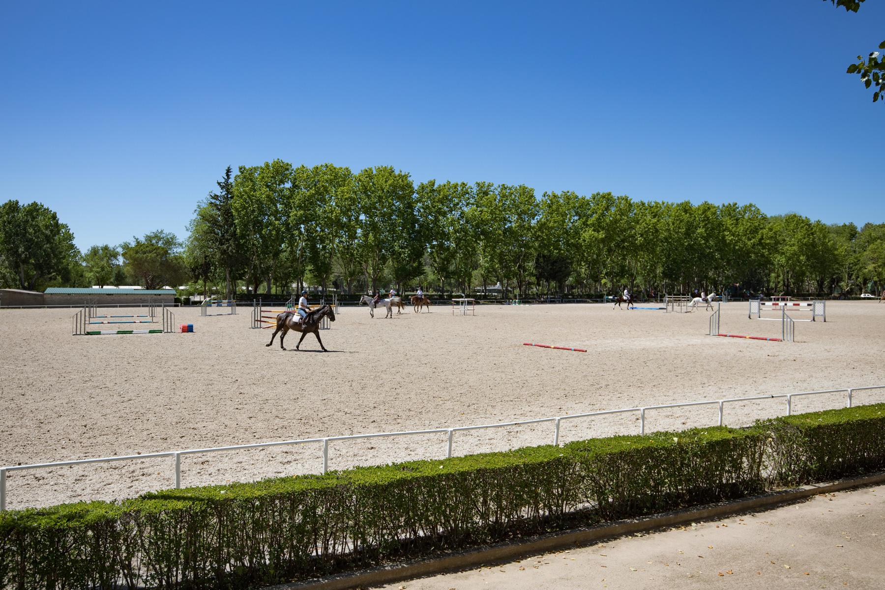 Hípica en el Club de Campo Villa de Madrid.