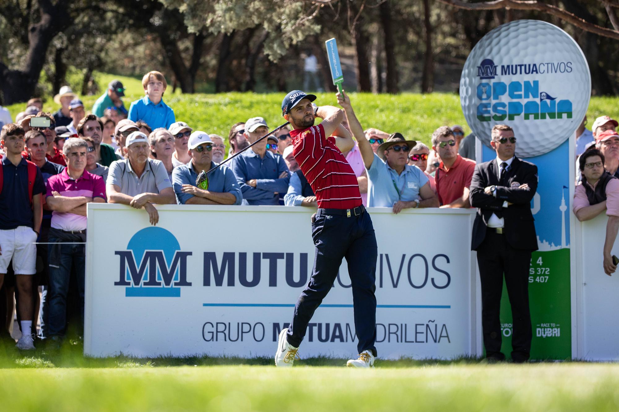 Adrià Arnaus, segundo, ha sido el mejor clasificado español en la primera jornada. Foto: Miguel Ros