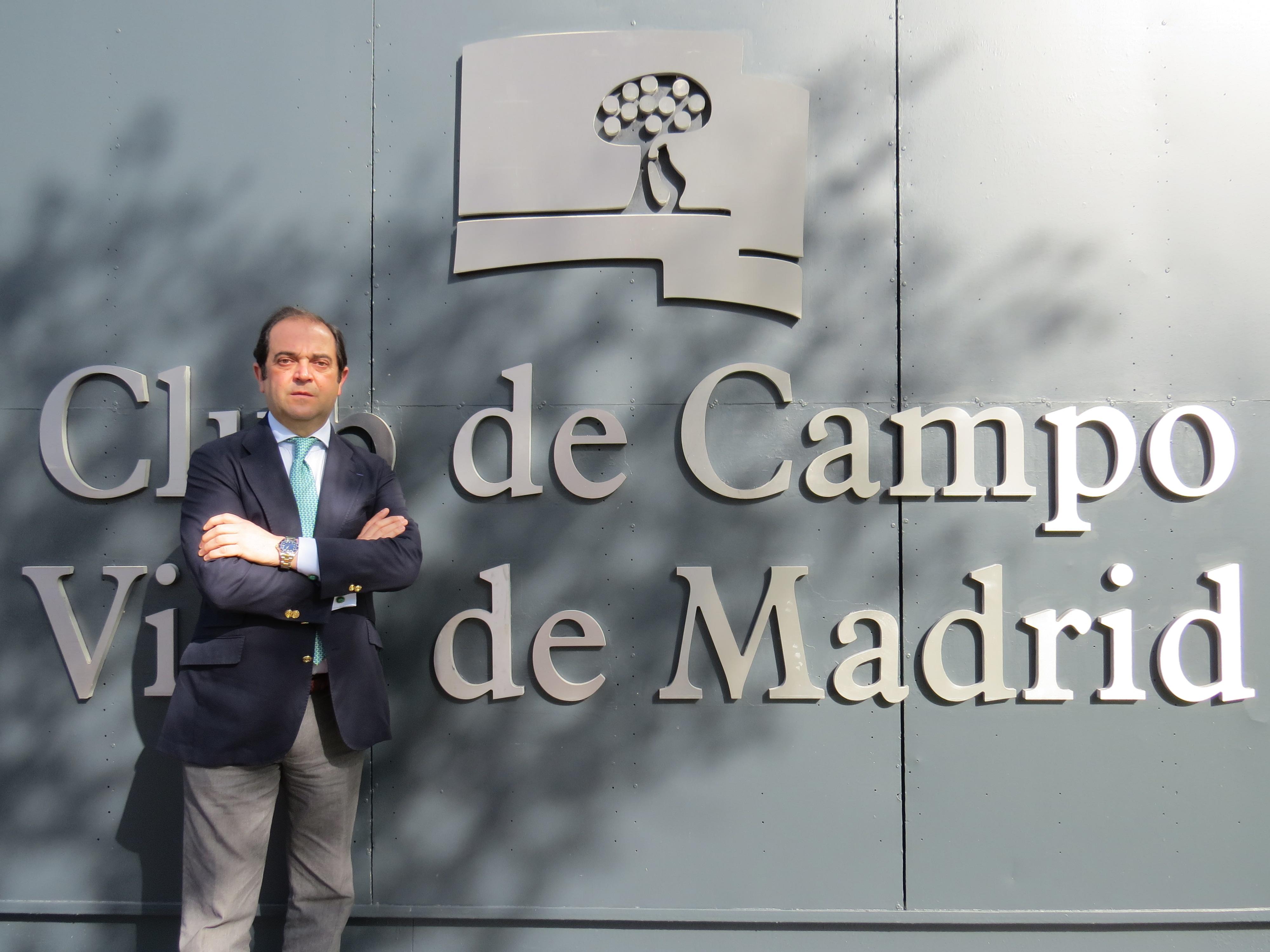 Jesús Barrera, nuevo Director de Deportes del Club de Campo Villa de Madrid.