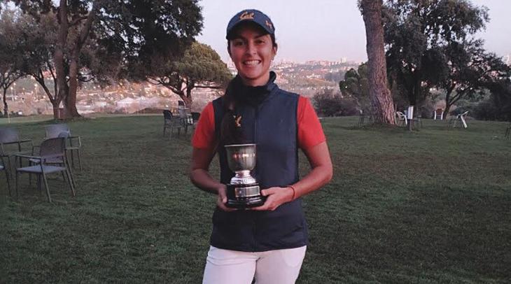 María Herráez, campeona individual CCVM. Foto: FedGolfMadrid