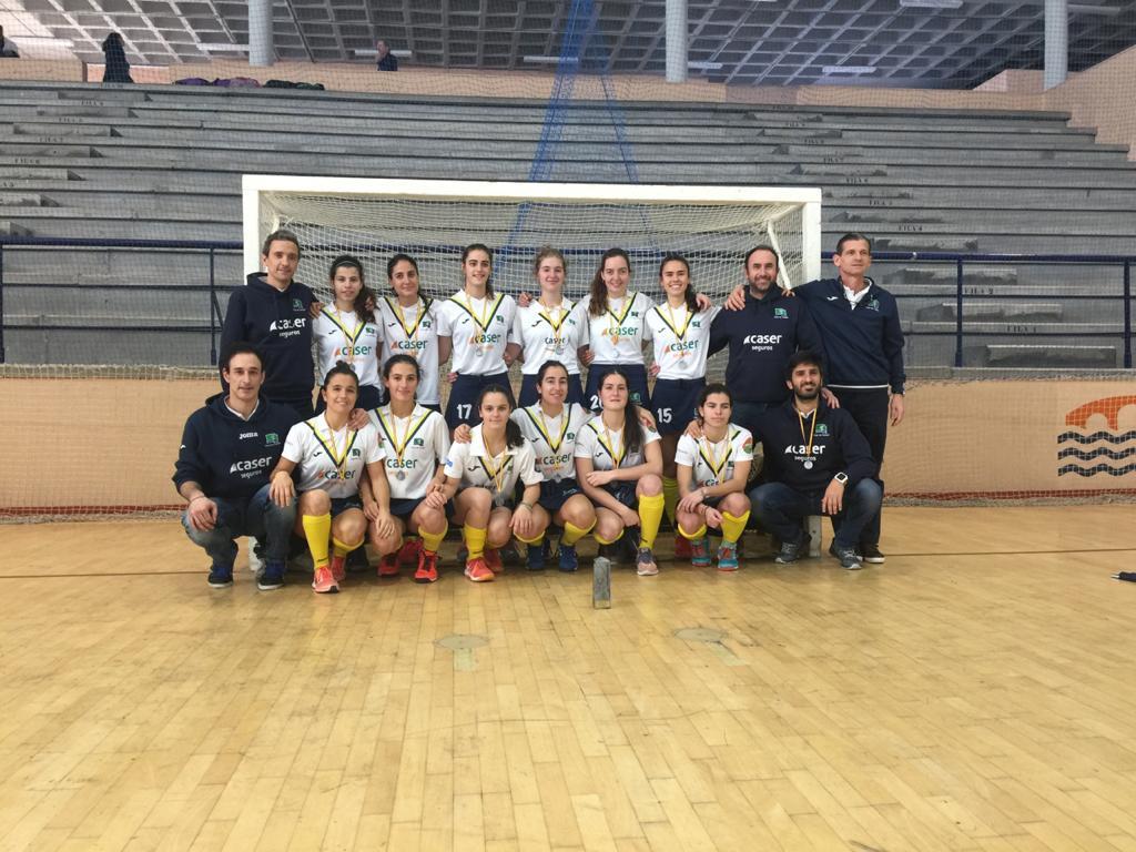 Subcampeonas de España de hockey sala.