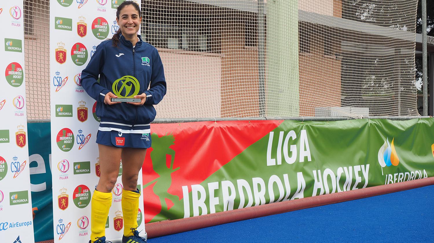 Amparo Gil, MVP del partido. Foto: Ignacio Monsalve