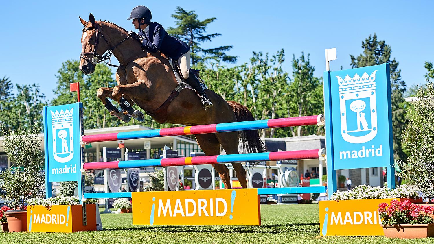 Espectacular salto en el CSI Madrid 5* 2017