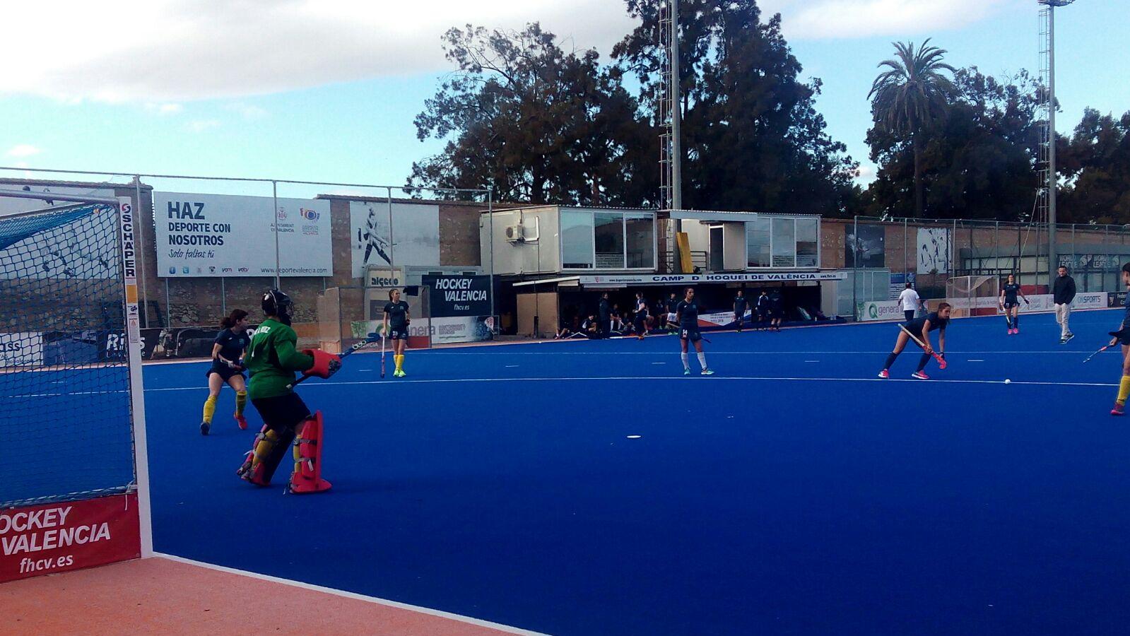 Entrenamiento del Club de Campo femenino en Valencia