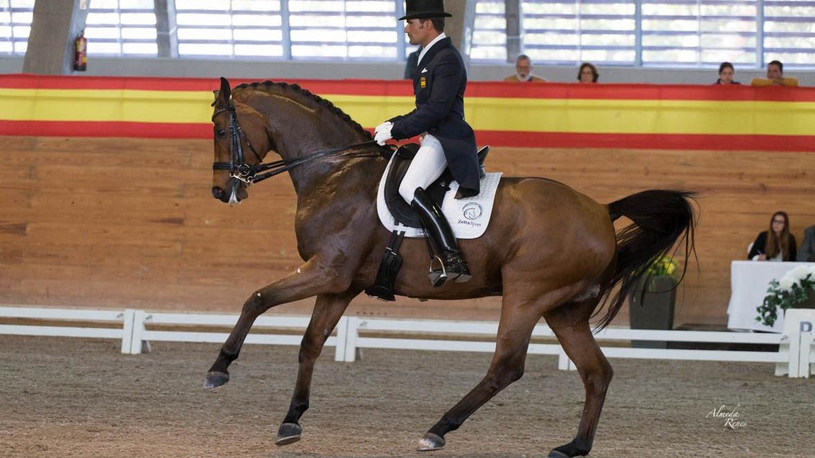 José Antonio García Mena y Sir Schiwago, campeones de la Copa del Rey de Doma Clásica 2016