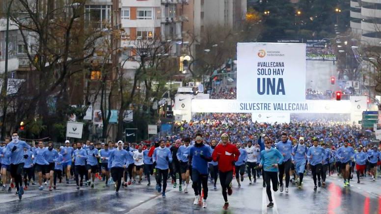 Salida de la San Silvestre Vallecana 2017. Foto: El País