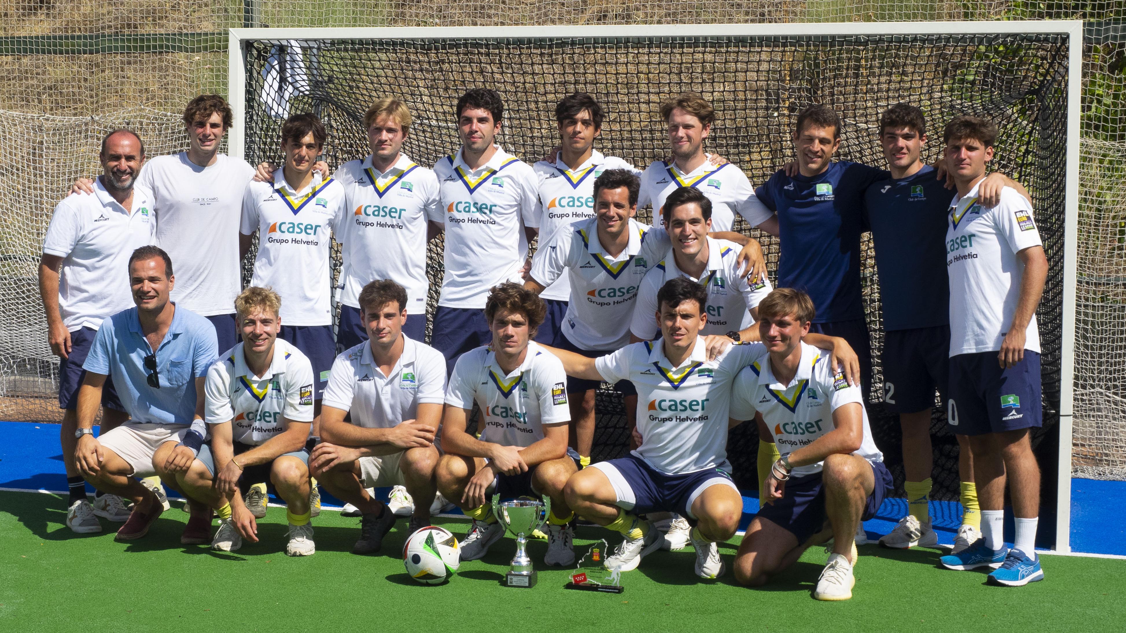 Club de Campo masculino, campeón del Torneo de la Comunidad de Madrid de hockey. Fotos: Ignacio Monsalve / CCVM