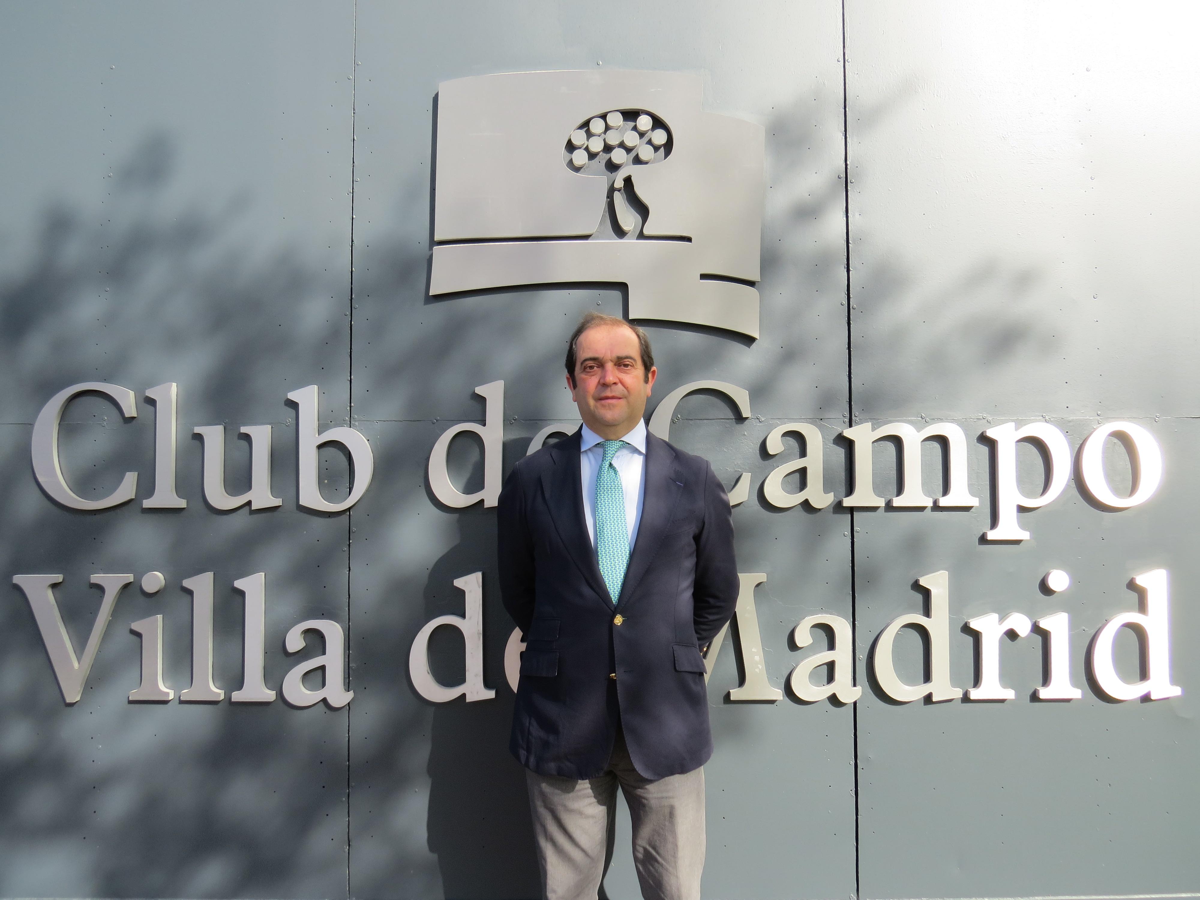 Jesús Barrera Correal, director de Actividad Física y Deporte del Club de Campo Villa de Madrid. Foto: EGD