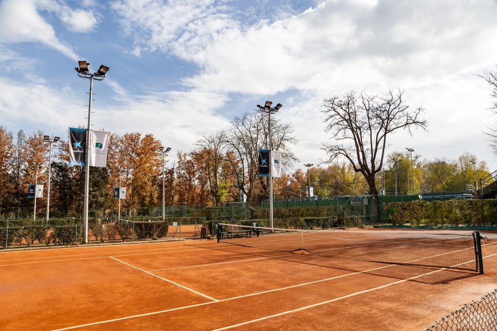 Pistas de tenis del Club de Campo Villa de Madrid. Foto: Miguel Ángel Ros / CCVM