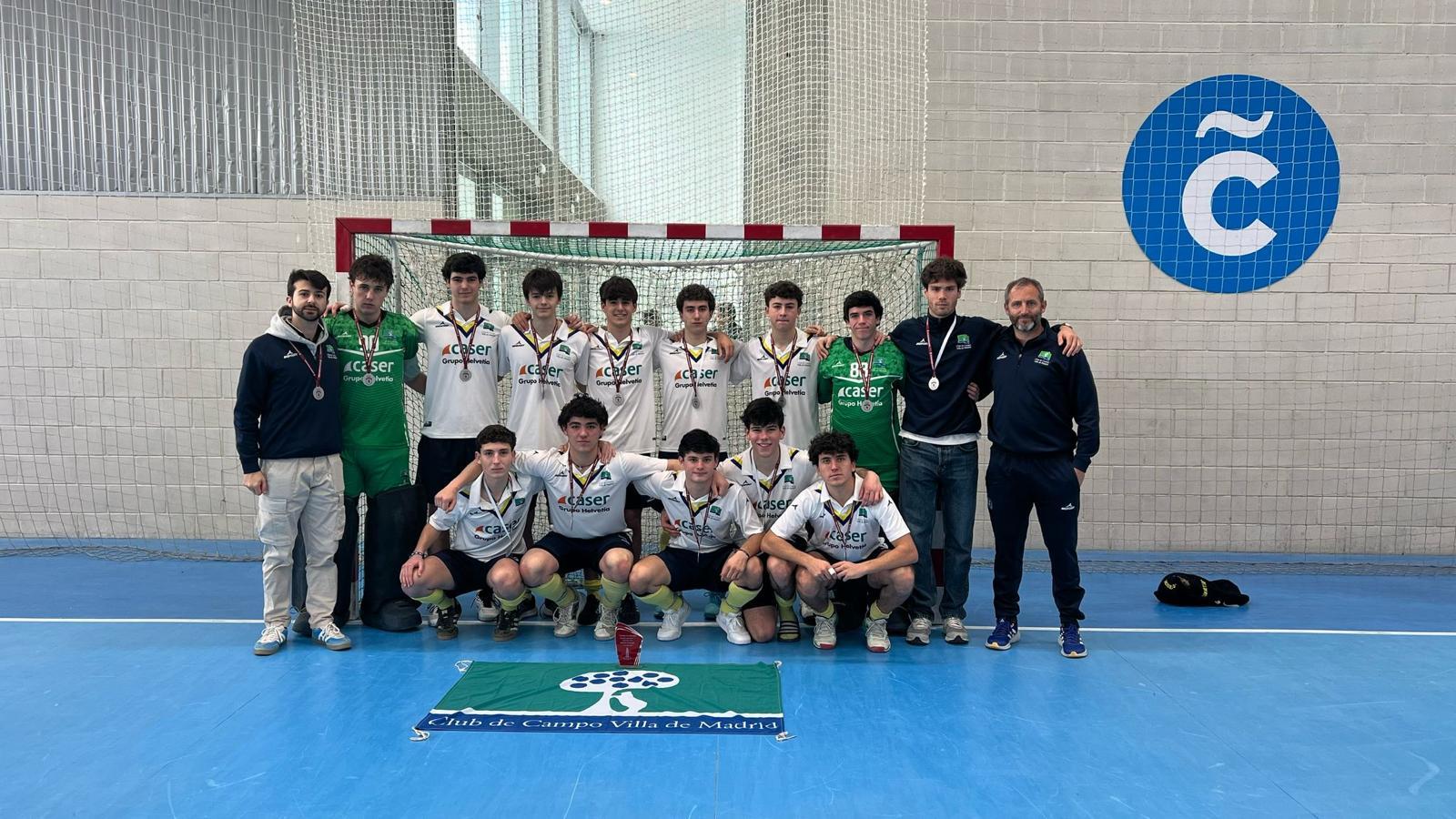 Club de Campo juvenil, subcampeón de España de hockey sala.