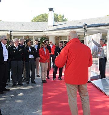 Visita del COI al Club de Campo Villa de Madrid