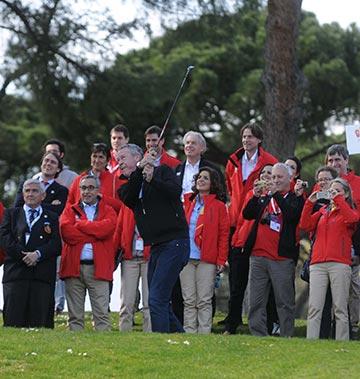 Visita del COI al Club de Campo Villa de Madrid