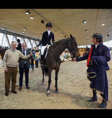 Teresa Blázquez 2ª clasificada GP Madrid Top Ten y Mejor Abonada CCVM