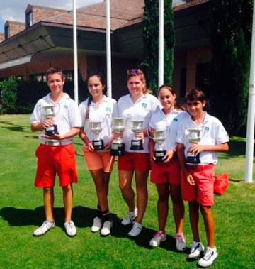 Victoria del Campeonato Interclubes Infantil y Cadete de Madrid.