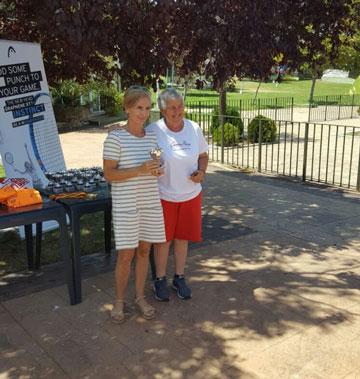 Carmen Chillida, campeona en la categoría +55