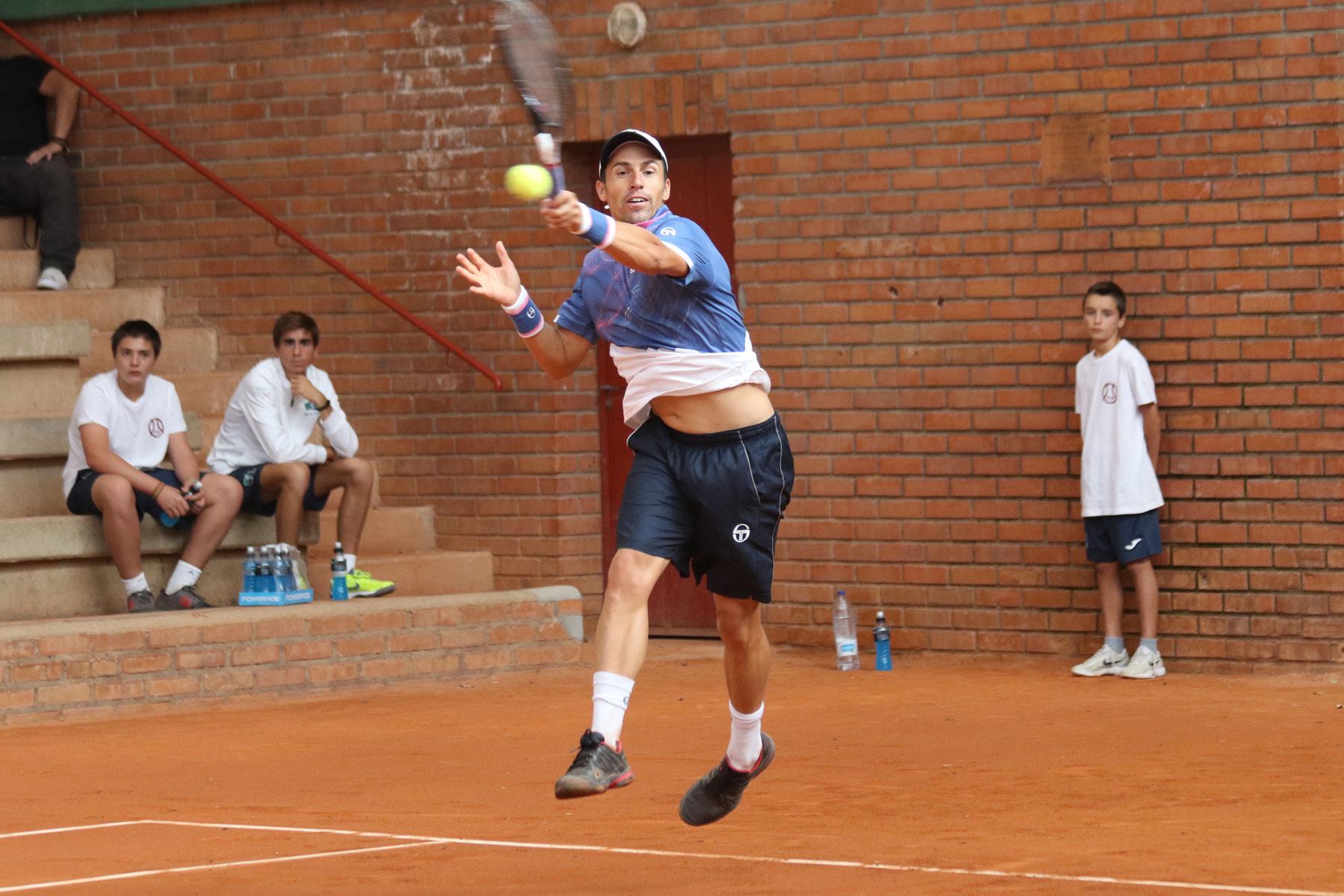 Dani Muñoz de la Nava, campeón de Madrid absoluto de tenis 2019. Foto: FTM