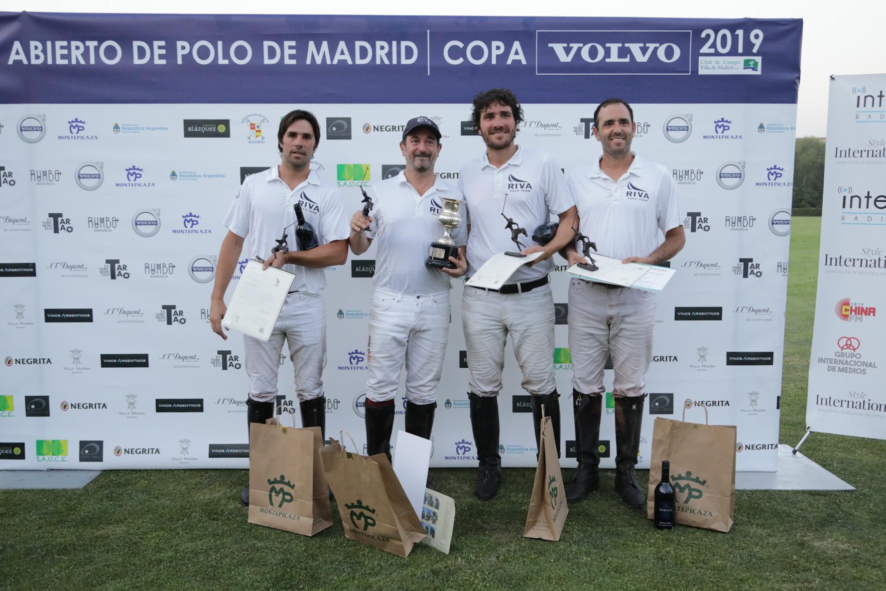 El equipo campeón, el Riva Polo Team. Foto: Miguel Ros