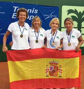 Beatriz Pellón, Ana Almansa, Mónica Álvarez de Mon y Begoña Eraña