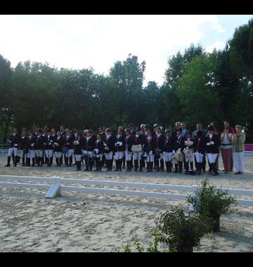 Entrega de premios del Campeonato de la Comunidad de Madrid, junio de 2013