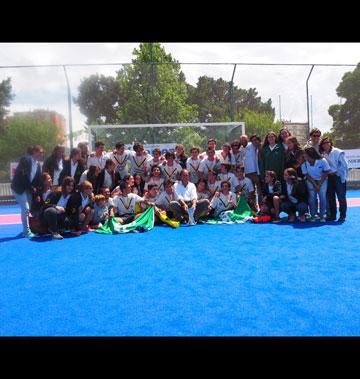 El equipo Juvenil de Hockey