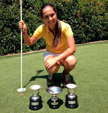 María Herráez ganadora del Campeonato Abierto de Madrid Cadete