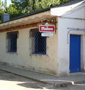 Obras en el bar de las cuadras