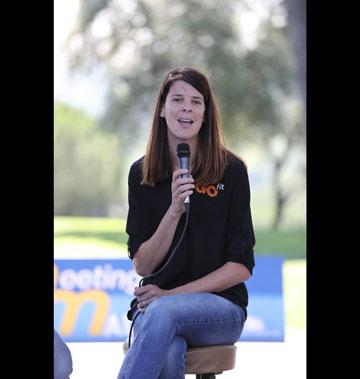 Ruth Beitia en la presentación