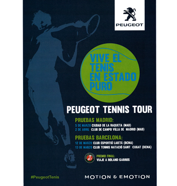 PEUGEOT TENNIS TOUR 2016