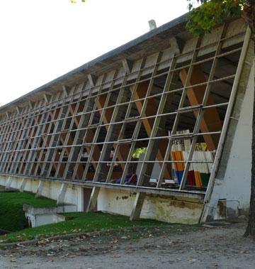 Obras en el picadero cubierto