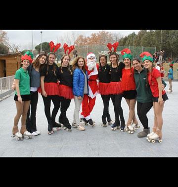 Festival navideño de patinaje