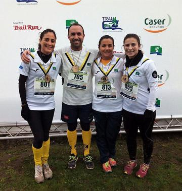 Amparo Gil, Edu Aguilar, Rocío Gutiérrez y Alicia Magaz