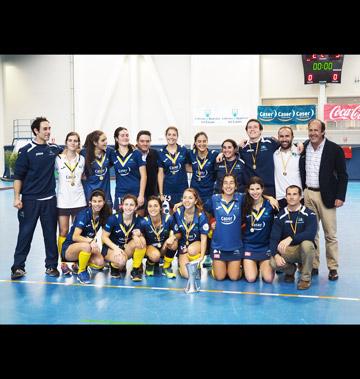 Campeón de España 1ª División Femenina de Hockey Sala