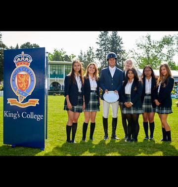 Pedro Veniss en el Trofeo King's College 