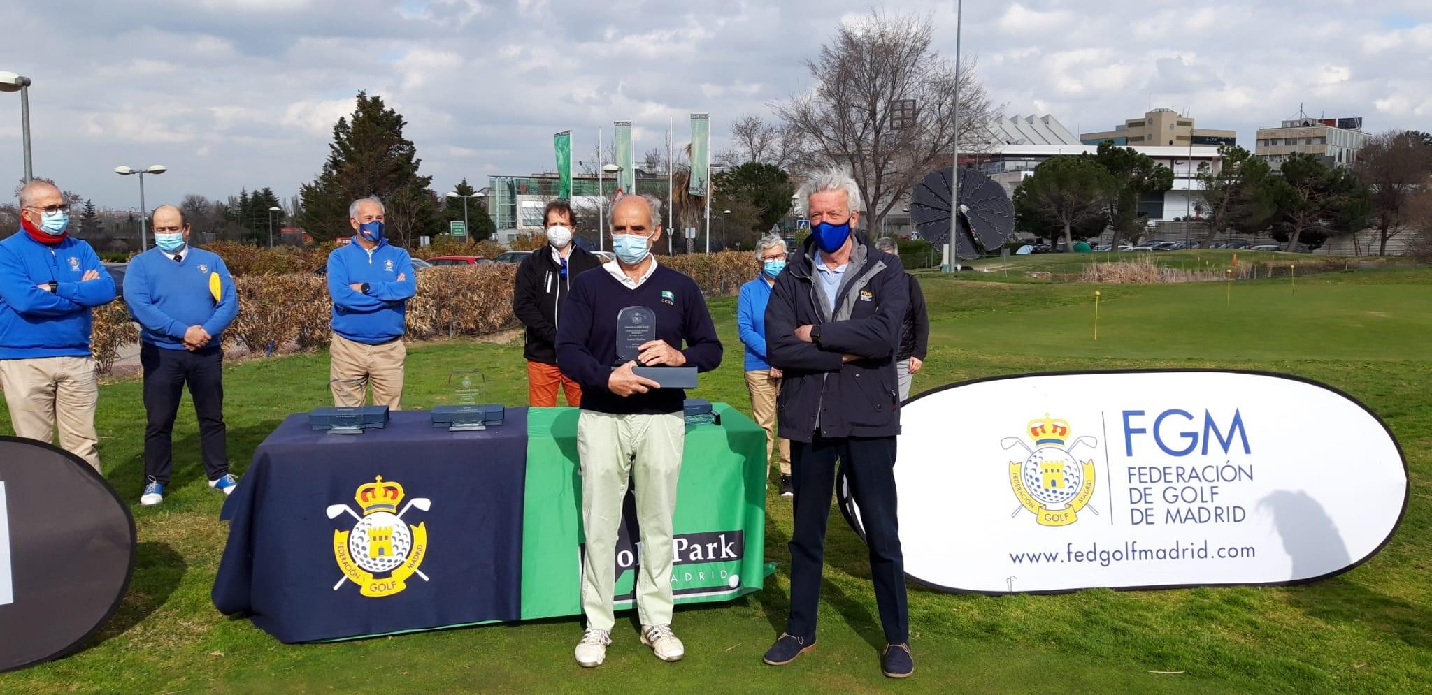 El abonado Antonio Mata Puig, campeón del Abierto P&P Golf Park.