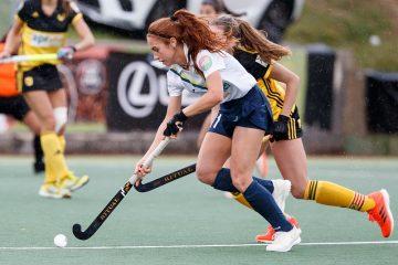 La jugadora del Club María López ha sido nombrada MVP de Begoña García, en el partido contra el Atlètic Terrassa. Foto: RFEHa jornada 11 de la Liga Iberdrola de hockey femenino. Foto: RFEH