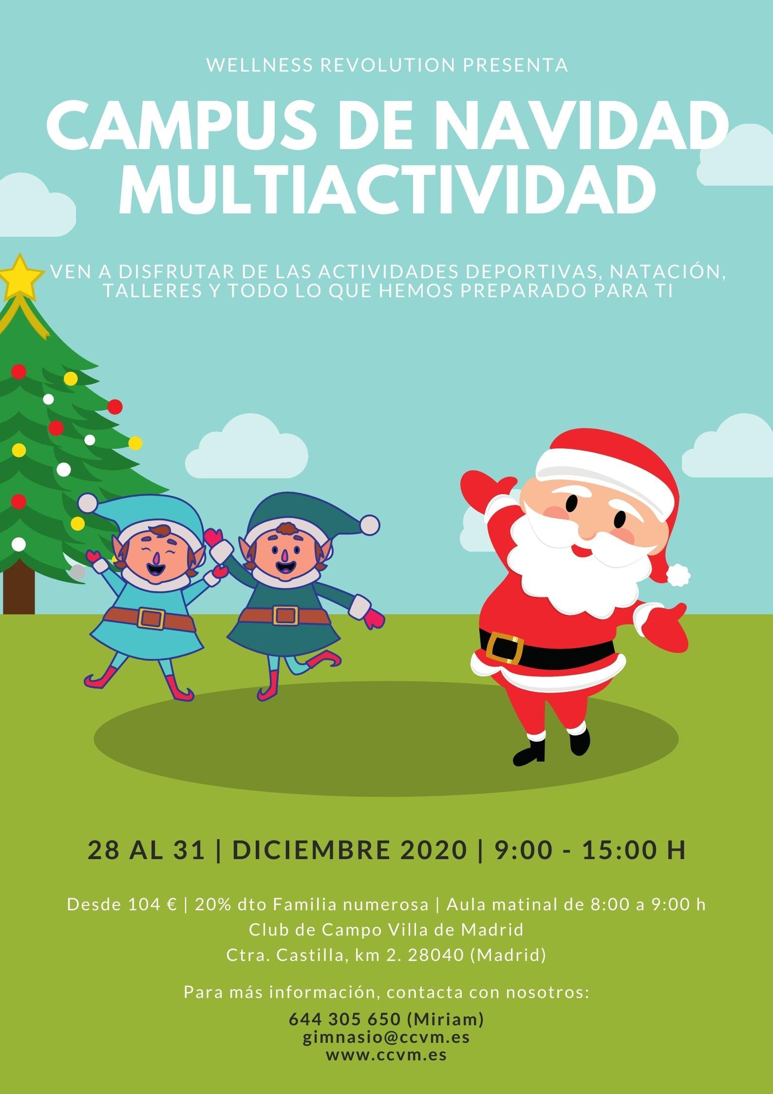 Campus de Navidad Multiactividad CCVM.