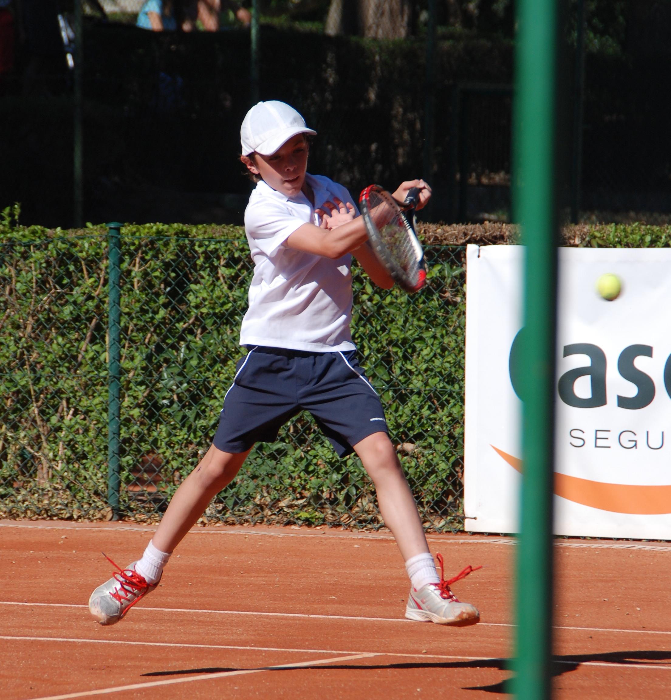 Campamento de tenis.