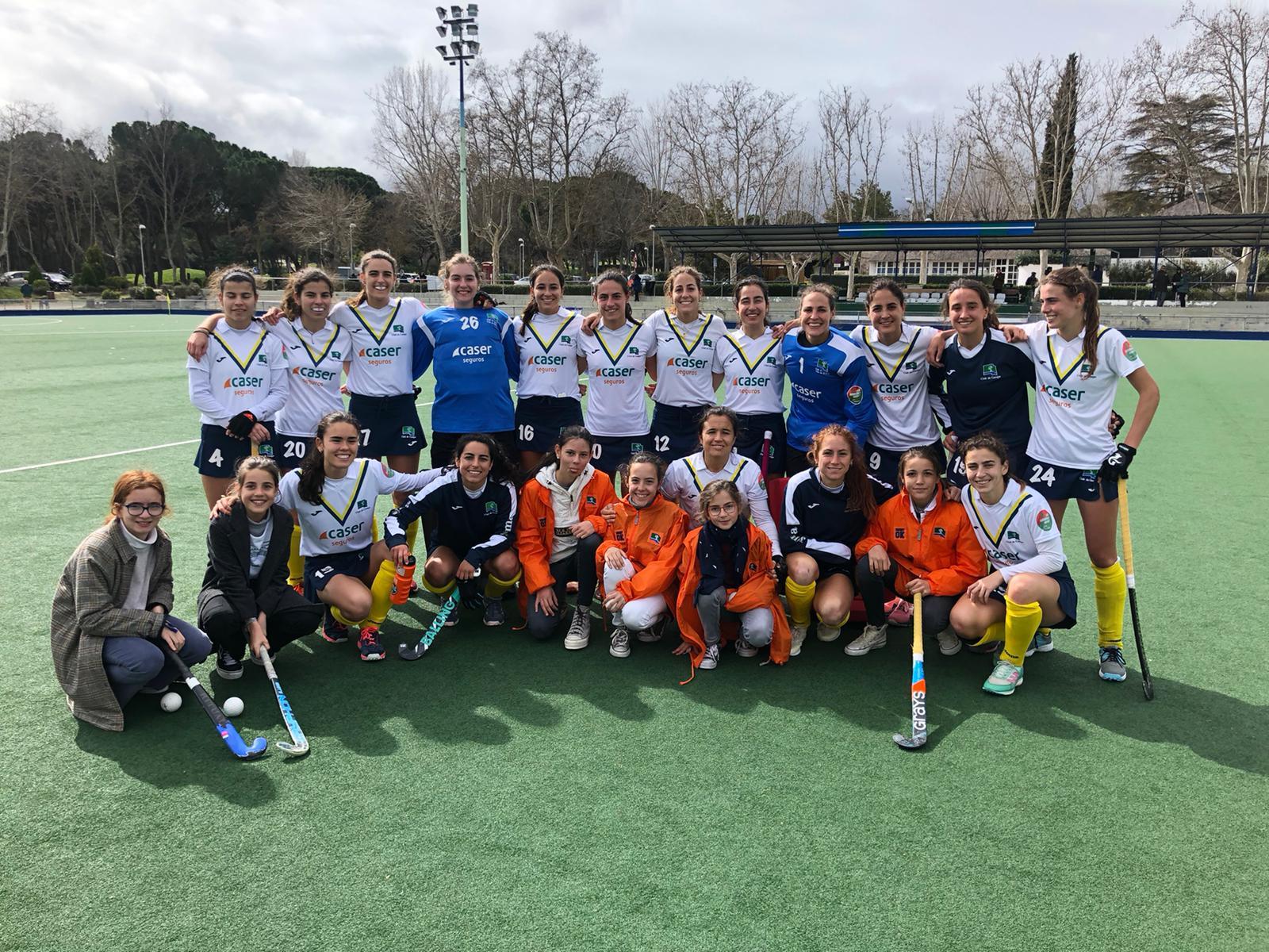 Equipo de hockey femenino del Club.