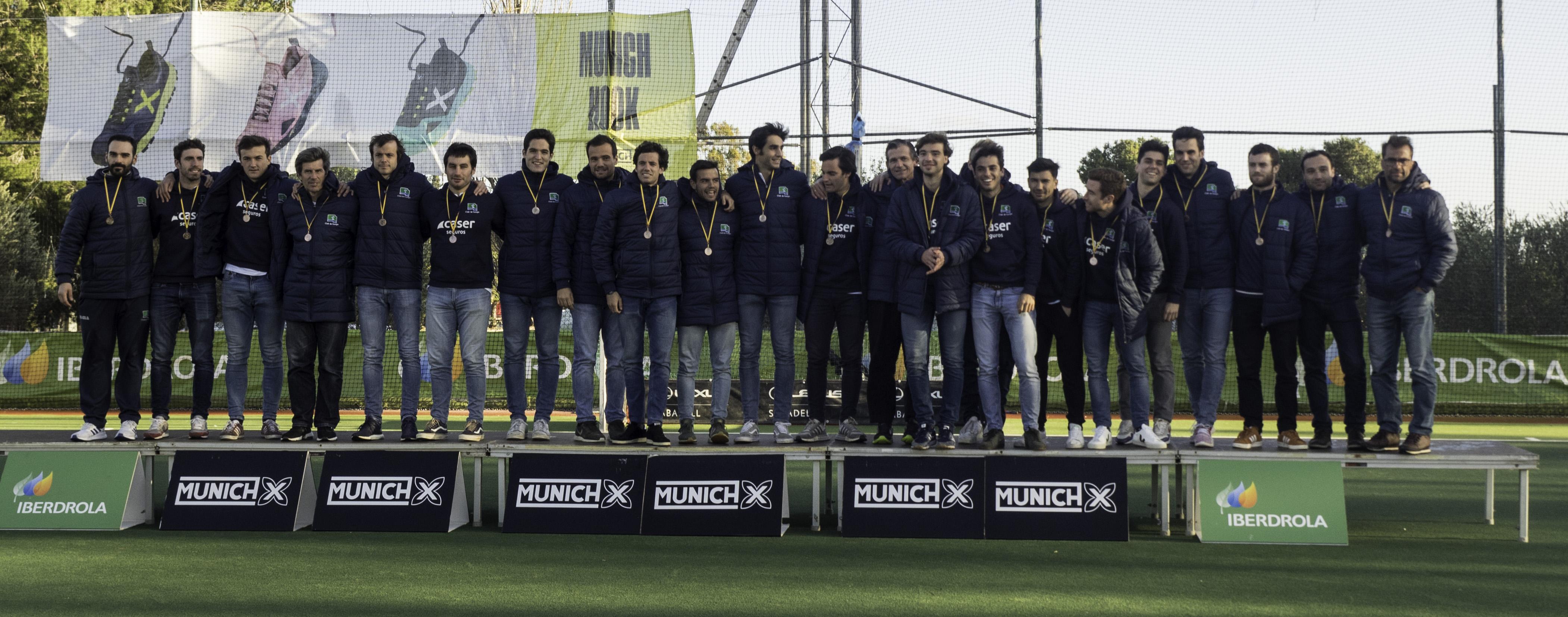 Bronce masculino en la Copa del Rey de hockey. Foto: Ignacio Monsalve