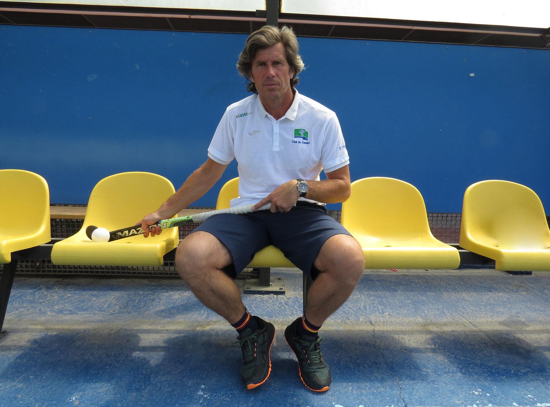 Pablo Usoz, nuevo entrenador del Club de Campo Villa de Madrid. Foto: EGD