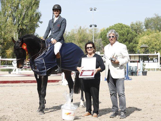 Vulcano de Capellán, ganador de las pruebas de selección de caballos jóvenes de 4 años. Foto: Ancades