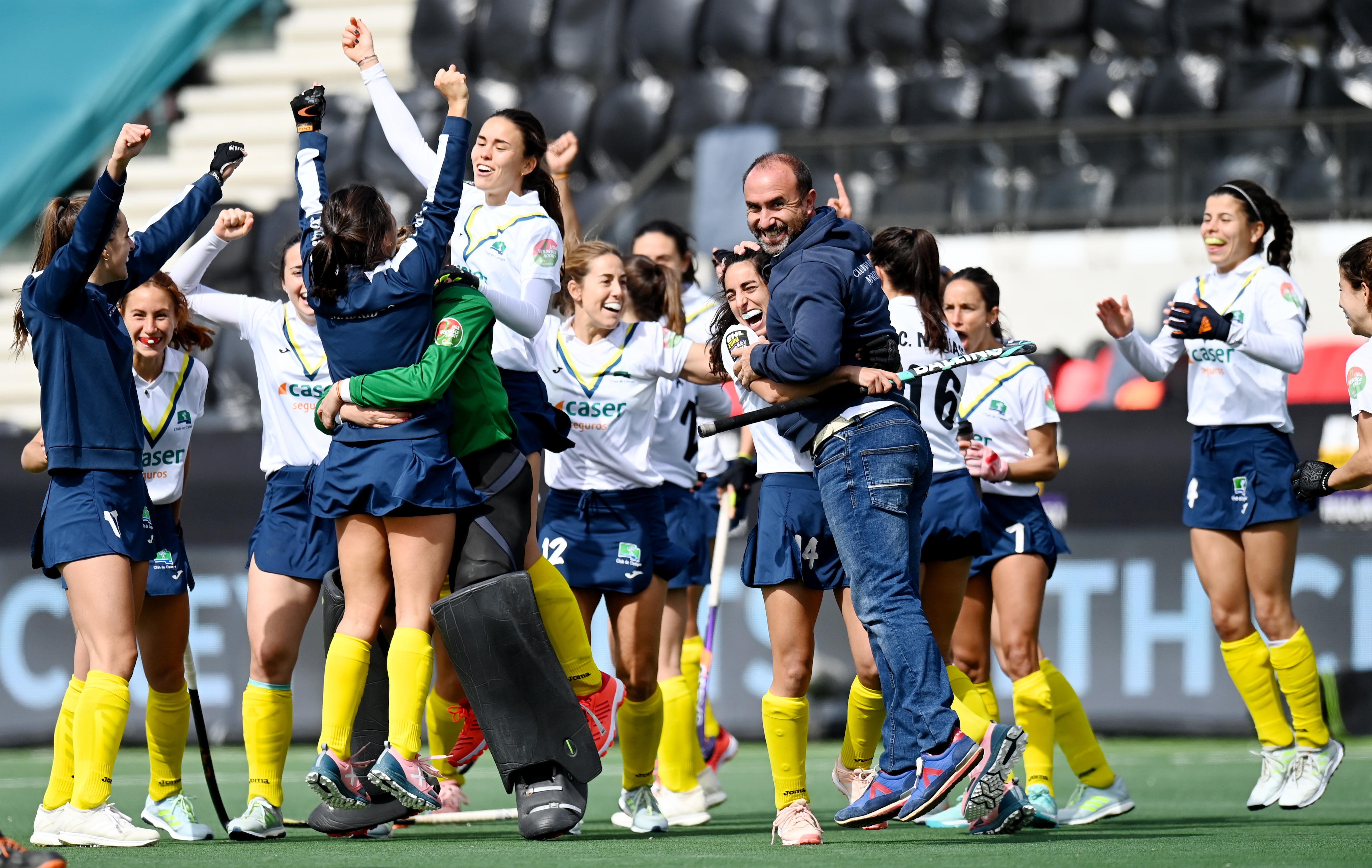 Semifinal de la Euro Hockey League 2021. Foto: EHL