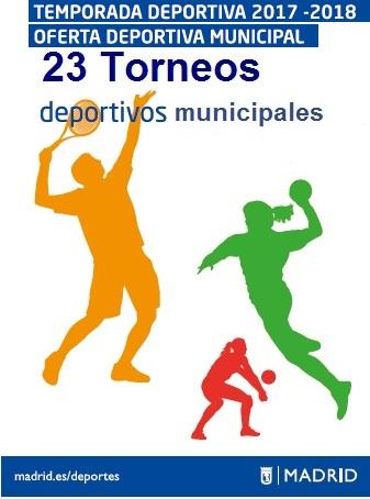 Cartel de los Torneos Deportivos Municipales